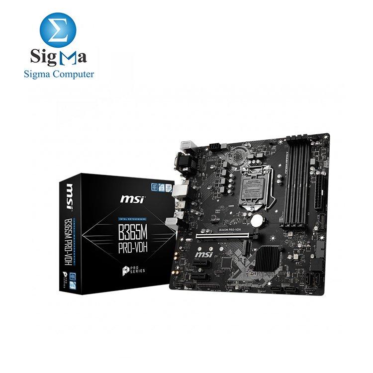MSI Intel B365M PRO-VDH Motherboard - Main view