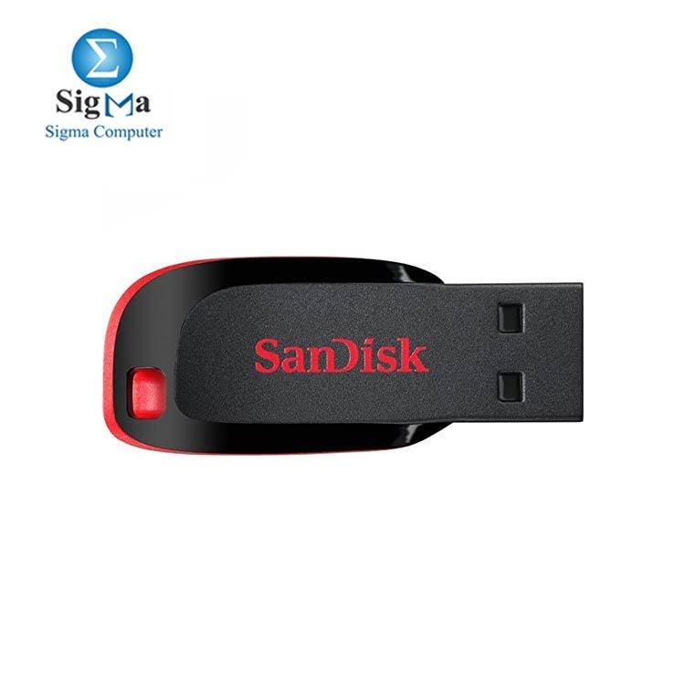 Sandisk SDCZ50-B35 Cruzer Blade 16GB USB 2.0 Flash Drive - Main view