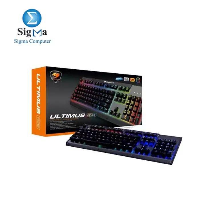 COUGAR ULTIMUS RGB Metal-Based RGB Mechanical Gaming Keyboard - Main view