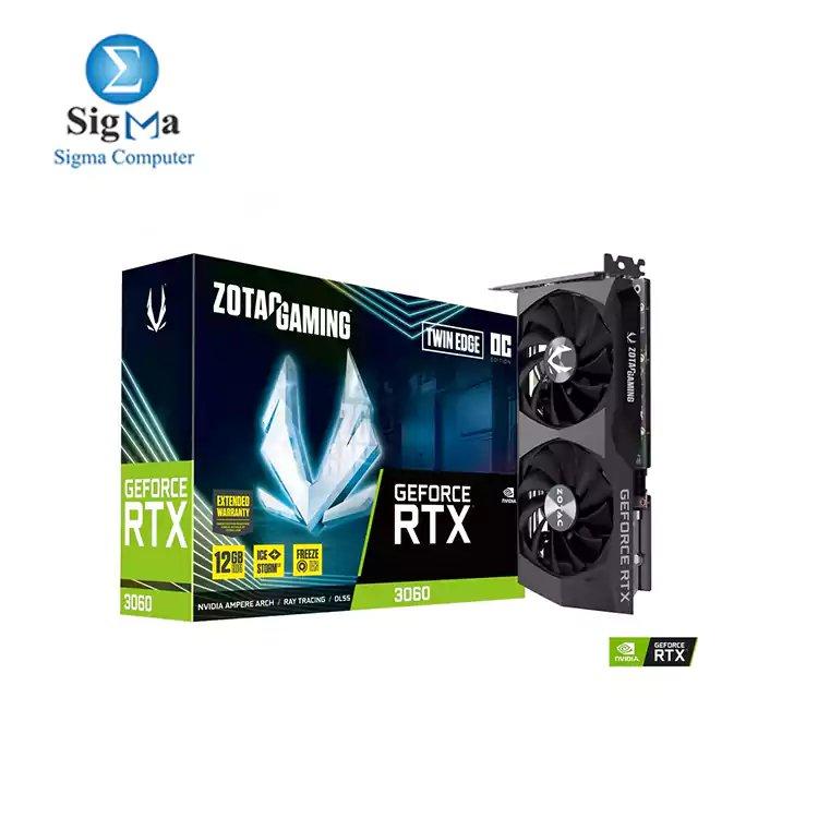 ZOTAC GAMING GeForce RTX 3060 Twin Edge OC-12G-DDR6 - Main view