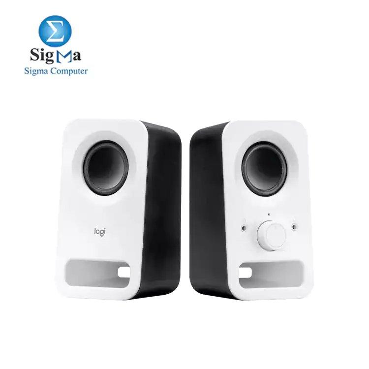 Logitech Z150 STEREO SPEAKERS - WHITE - Main view
