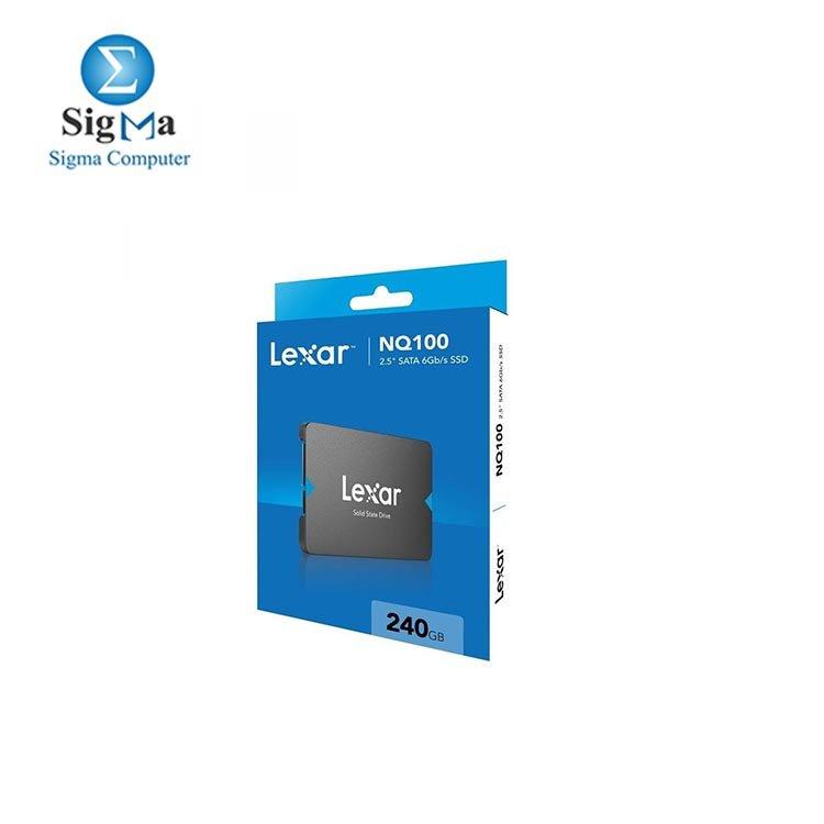 LEXAR 240GB NQ100 SSD 2.5″ SATA - Main view