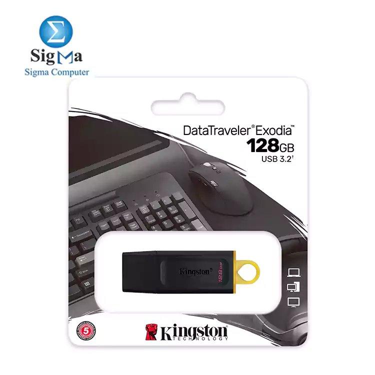 KINGSTON FLASH MEMORY 128GB EXODIA USB 3.2 - Main view