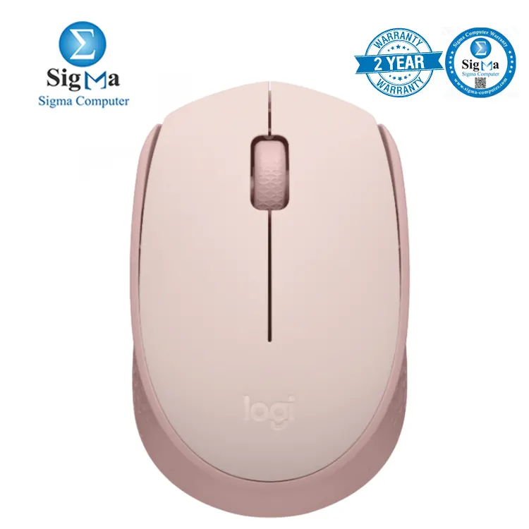 Logitech M171 Wireless Mouse – Rose - Main view