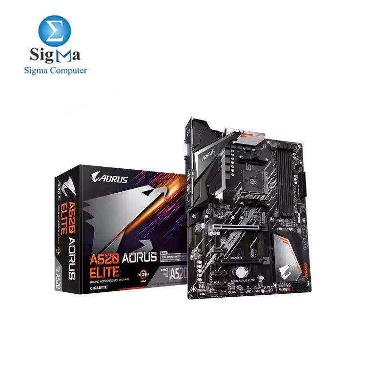 GIGABYTE A520 AMD AORUS ELITE (rev. 1.0) - Main view