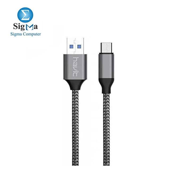 HAVIT CABLE  H693 USB-A USB-C 3.0 2A - Main view