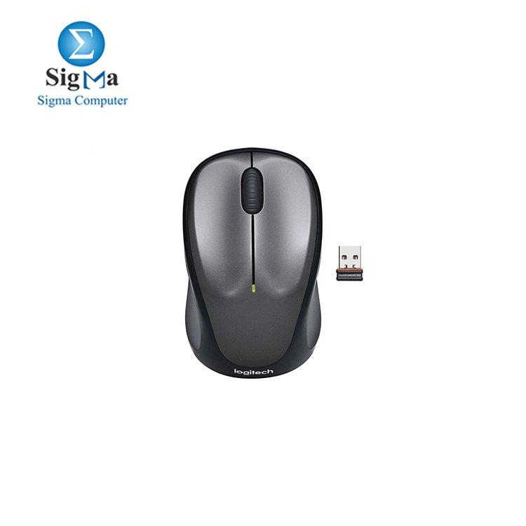 Logitech M235 Wireless Mouse ( gray ) - Main view