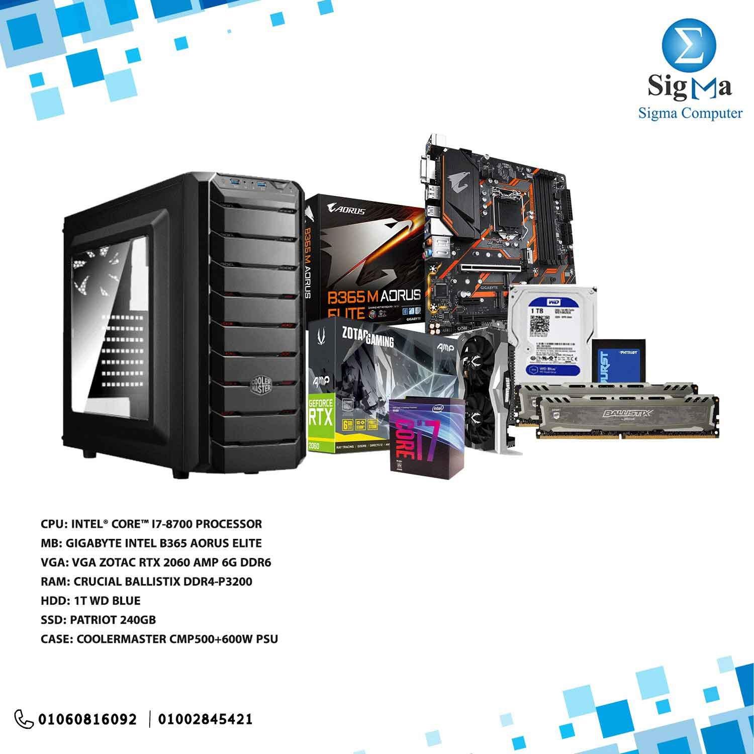 Bundle B365 aorus elite with i7 8700 = 18600 - Main view