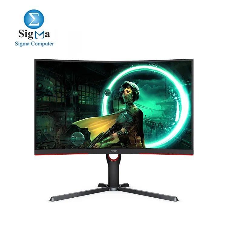 AOC CQ27G3S – 27inch QHD – VA 1000R 165Hz – Curved – Monitor - Main view