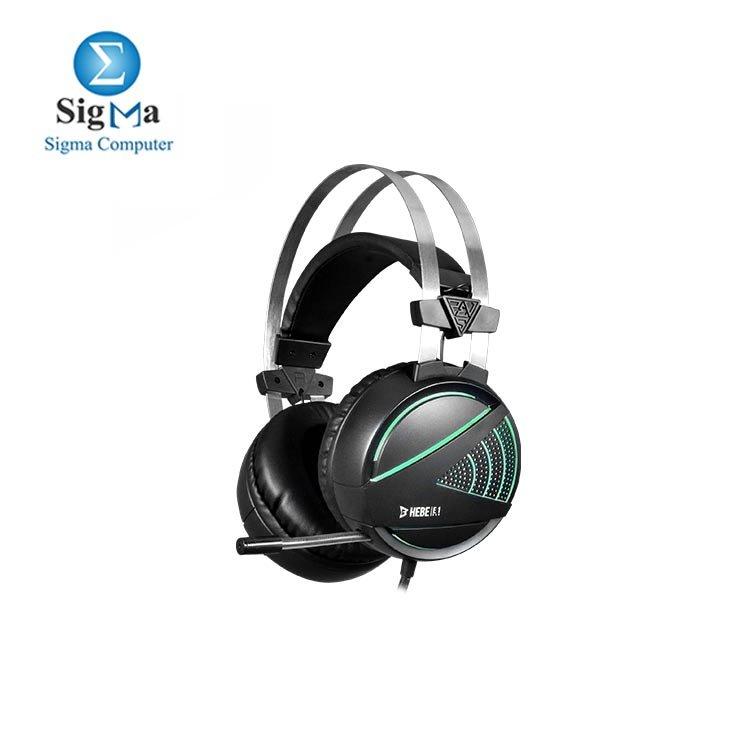 GAMDIAS HEADPHONE HEBE E1 RGB 40mm Gaming - Main view