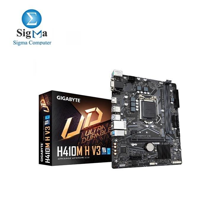 GIGABAYT INTEL H410M H V3 Motherboard (rev. 1.0/1.2) - Main view