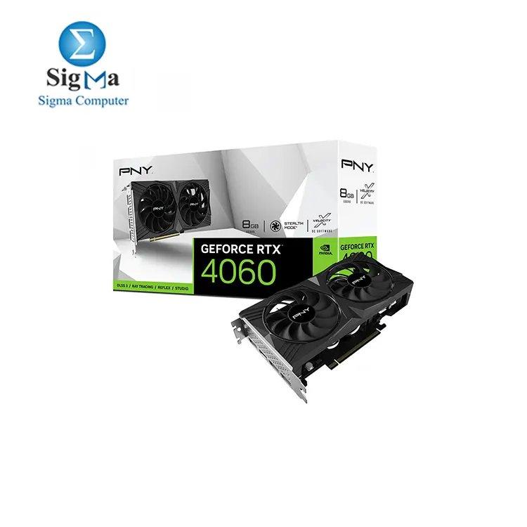 PNY GeForce RTX 4060 8GB VERTO Dual Fan - Main view