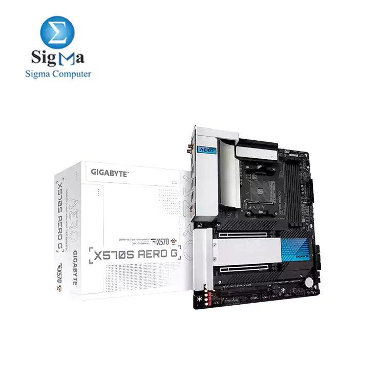 GIGABYTE Aero G AMD X570S AM4 ATX DDR4-SDRAM Motherboard - Main view