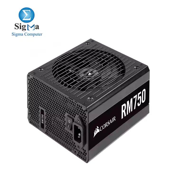 CORSAIR RM Series™ RM750 — 750 Watt 80 PLUS® Gold Certified Fully Modular PSU - Main view