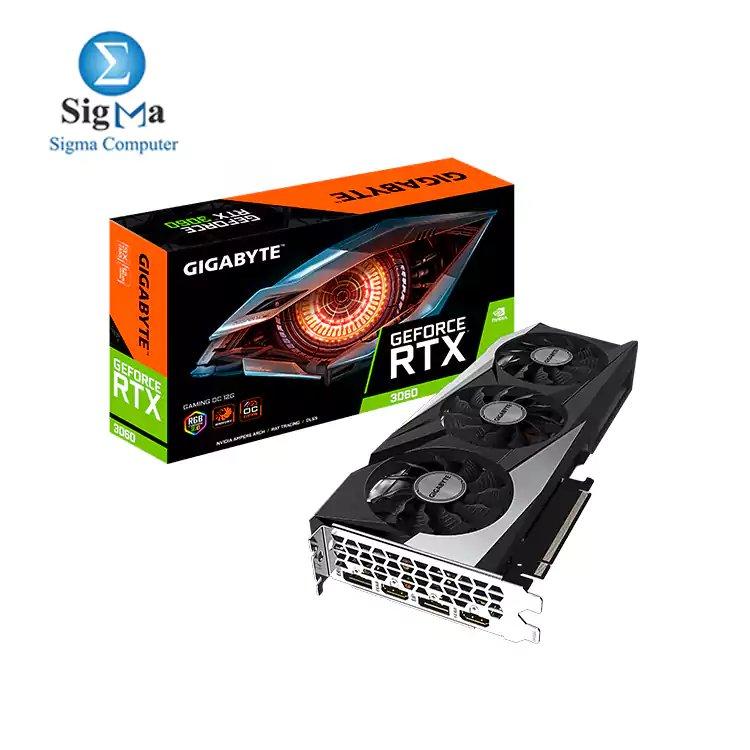 GIGABYTE GeForce RTX™ 3060 GAMING OC 12G - Main view