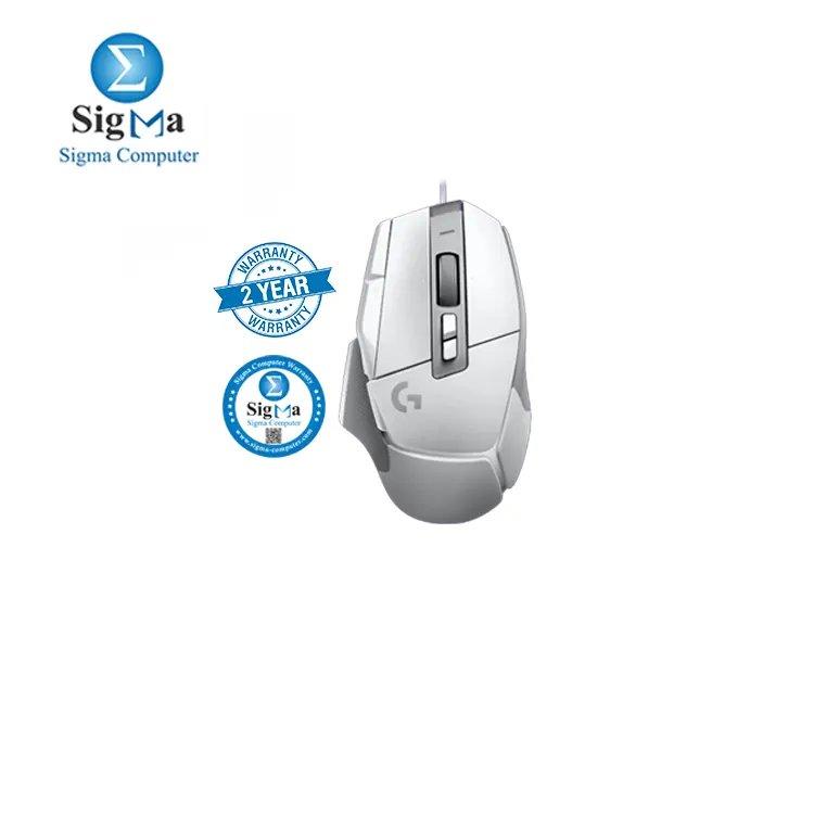 LOGITECH G502 X GAMING MOUSE WHITE - USB - Main view
