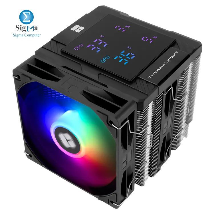 Thermalright Peerless Assassin 120 Digital ARGB BLACK Dual Tower Cooler - Main view