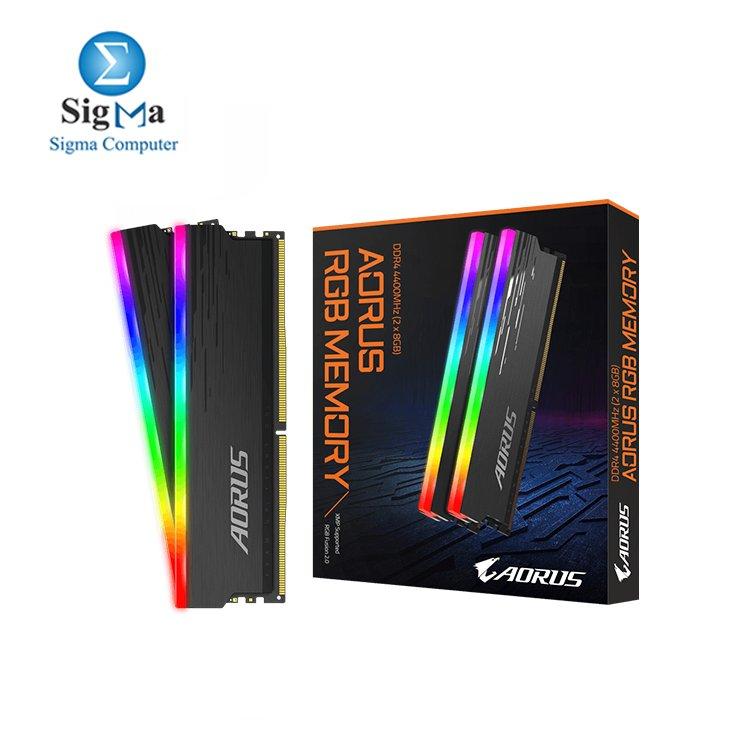 GIGABYTE-AORUS RGB Memory DDR4 16GB (2x8GB) 4400MHz - Main view