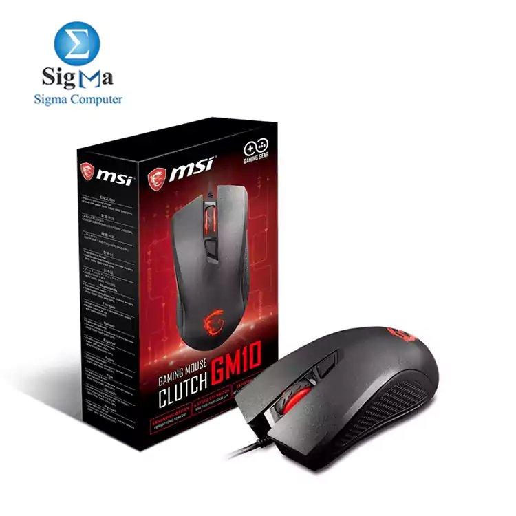 MSI Clutch GM10 Gaming Mouse - Main view