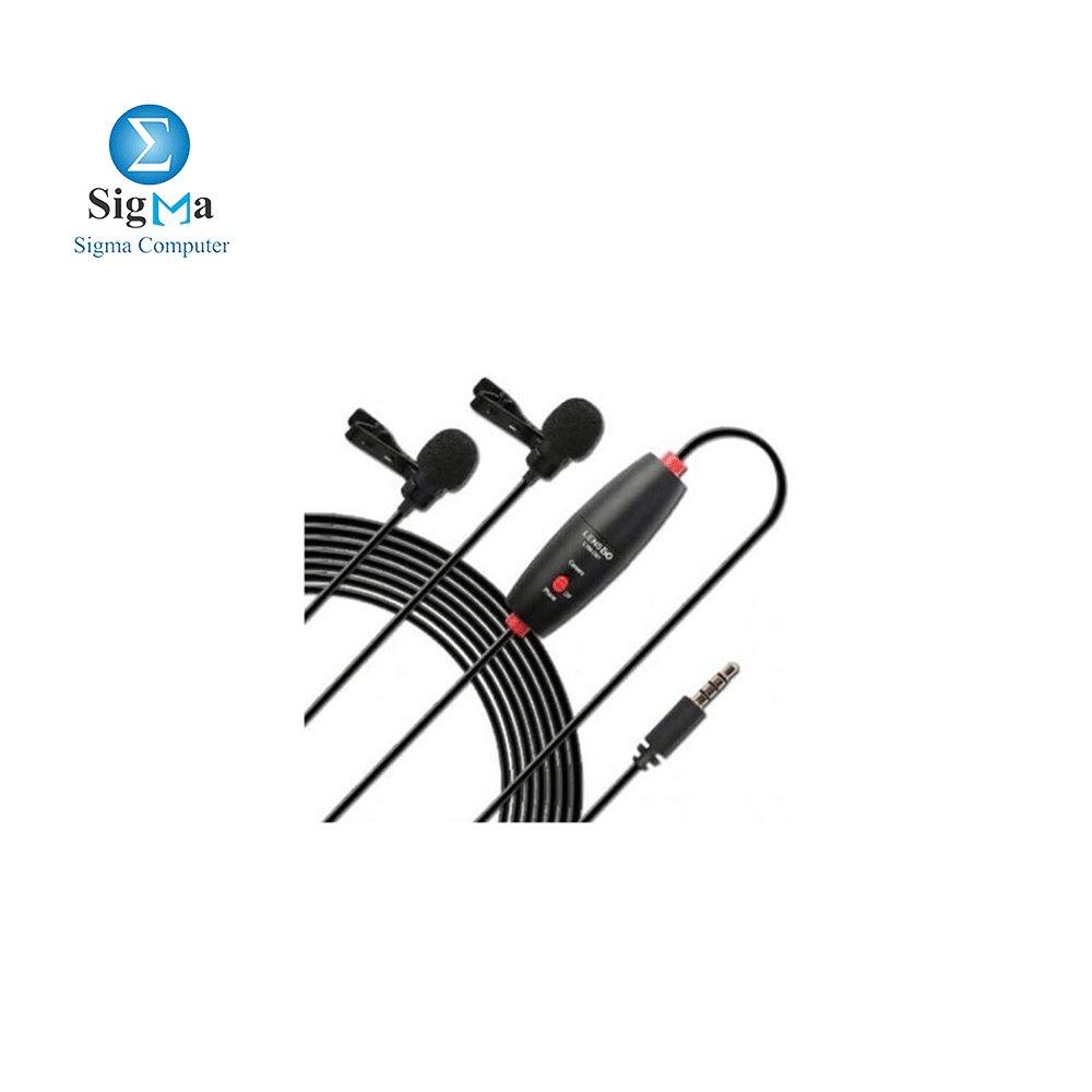 LENSGO LYM-DM1D Dual Mini Lavalier Microphone - Main view
