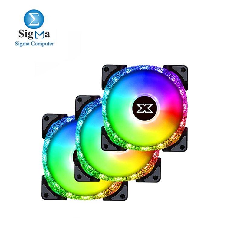 Xigmatek Galaxy III Royal 3 FAN ARGB WITH CONTROLLER FAN - Main view