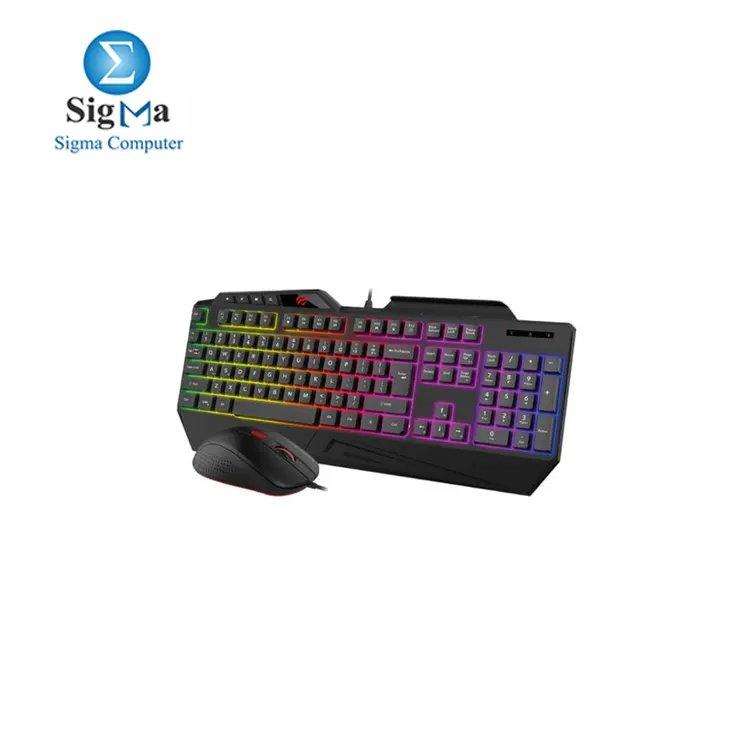 Havit KB852CM Gaming Keyboard and Mouse Combo Set - Black - Main view