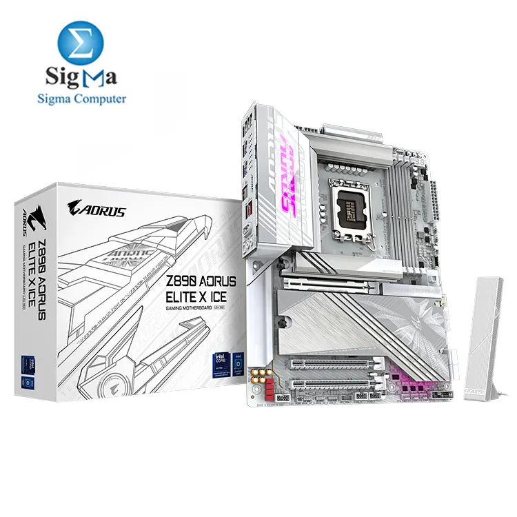GIGABYTE Z890 AORUS ELITE X ICE - Main view