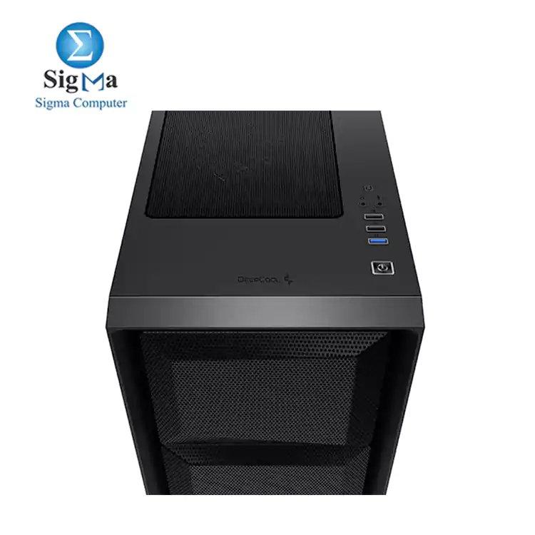 Deepcool Matrexx 50 Mesh 4FS RGB Mid Tower Black Case - Main view