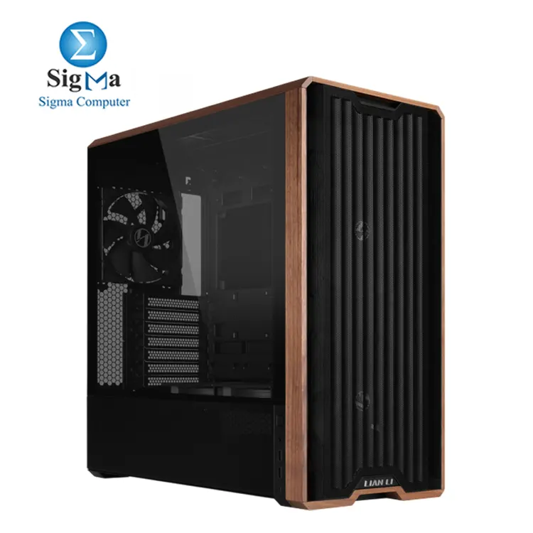 LIAN LI Lancool 217 Black Mid Tower Gaming Case - Main view