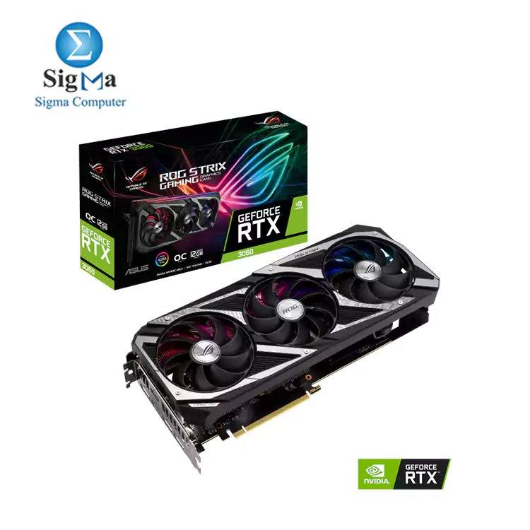 ASUS ROG-STRIX-RTX3060-O12G-V2-GAMING Edition 12GB GDDR6 - Main view
