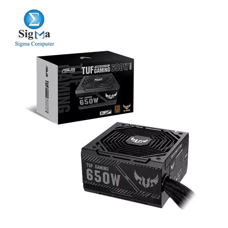 ASUS TUF-GAMING-650B Gaming 650W Bronze PSU - Main view