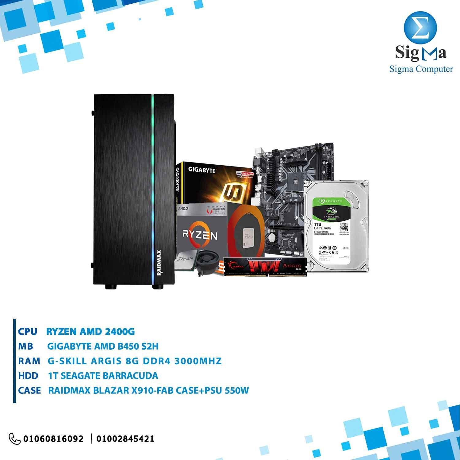 Bundle 2400G- 1T - 8G RAM - Main view