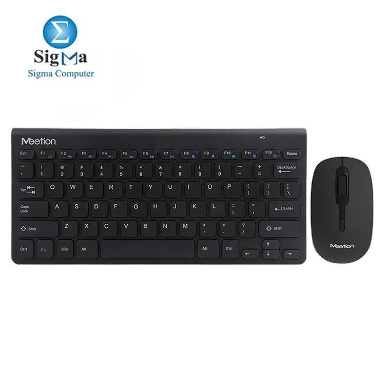 MEETION Mini 4000 Wireless Arabic Keyboard And Mouse Combo Black - Main view