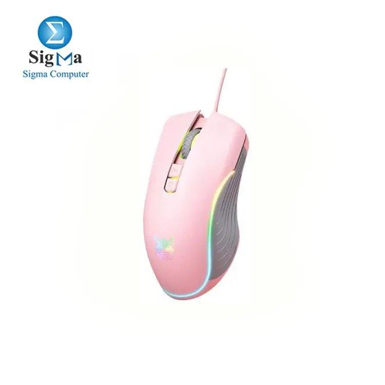 ONIKUMA CW908 Gaming Mouse – 7200 DPI pink - Main view