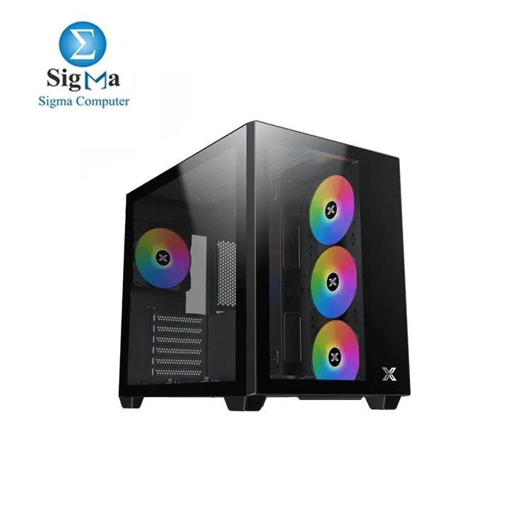 XIGMATEK Aqua III Argb Mid Tower Case - Main view