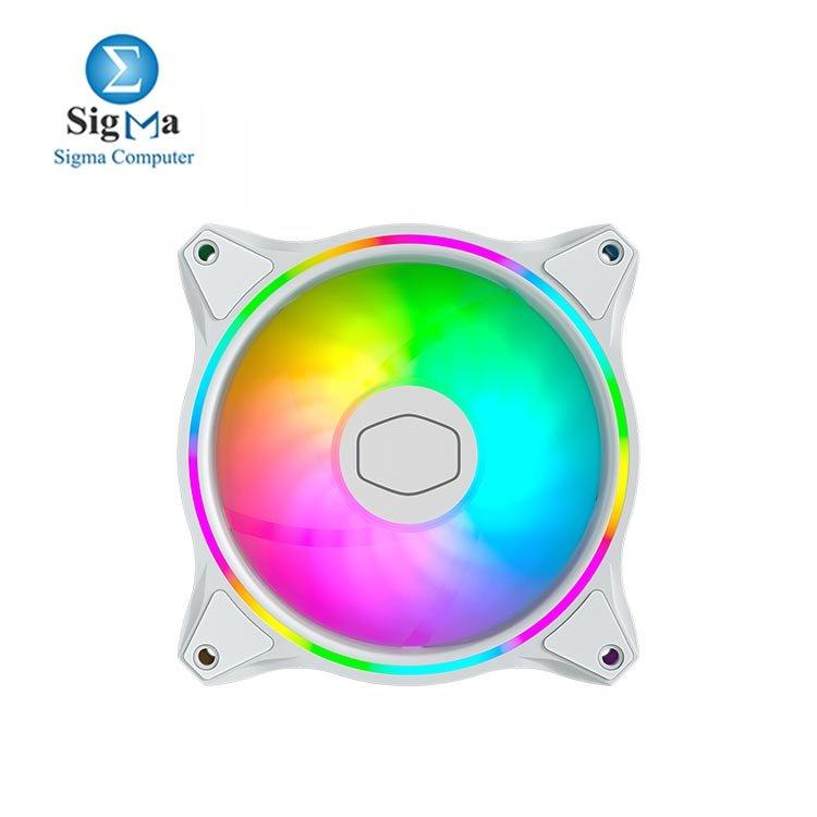 Cooler Master MasterFan MF120 Halo White EDITION . - Main view