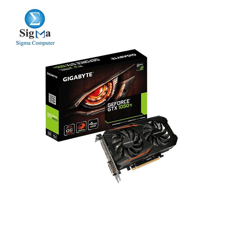 GIGABYTE GeForce® GTX 1050 Ti OC 4G - Main view