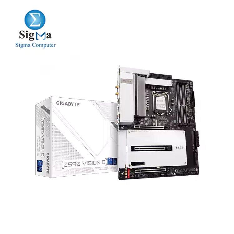 GIGABYTE MOTHERBOARD Z590 VISION D (rev. 1.0) - Main view