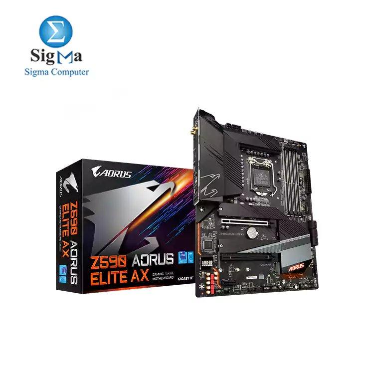 GIGABYTE Z590 AORUS ELITE AX (rev. 1.0) - Main view