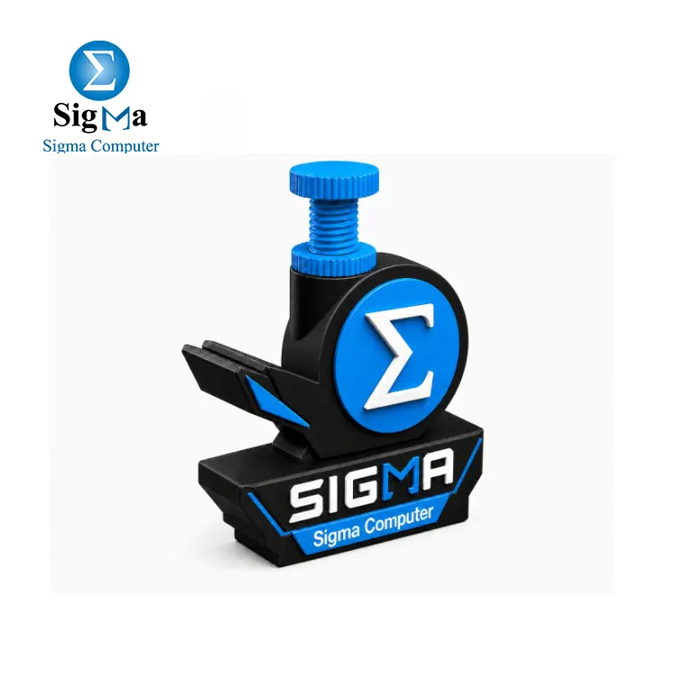 Sigma VGA Holder - Black & Blue - Main view