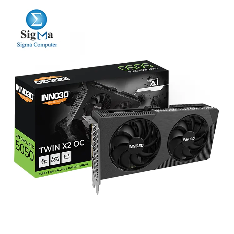 INNO3D GeForce RTX 5050  8G Twin X2 OC - Main view