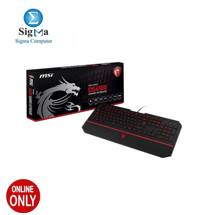 INTERCEPTOR DS4100 GAMING KEYBOARD AR - Main view