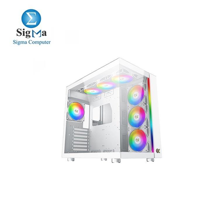 XIGMATEK CASE AQUA ULTRA-ARCTIC-ARGB-SYPER - Main view