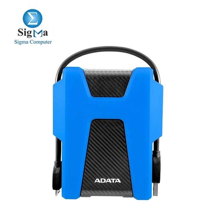ADATA 2TB HD680 External USB 3.1 Hard Drive - Blue - Main view