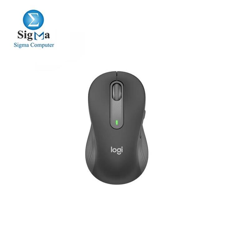 LOGITECH MOUSE M650L Signature Bluetooth Mouse - GRAPHITE - LEFT-910-006239 - Main view
