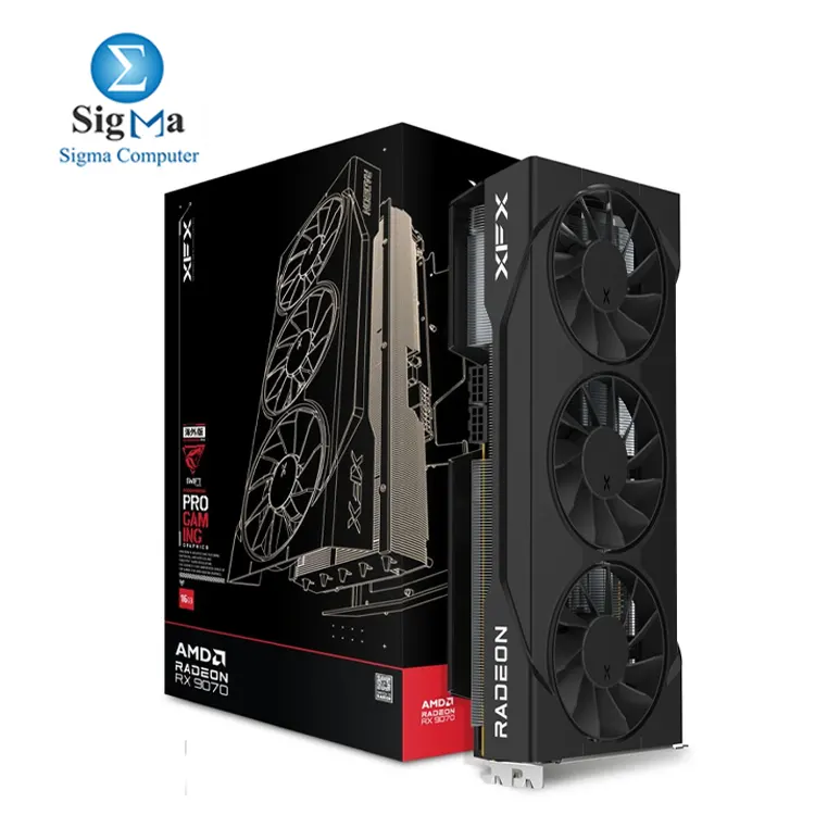 XFX Swift AMD Radeon RX 9070 OC 16GB Triple 90mm Fan Gaming Edition - Main view