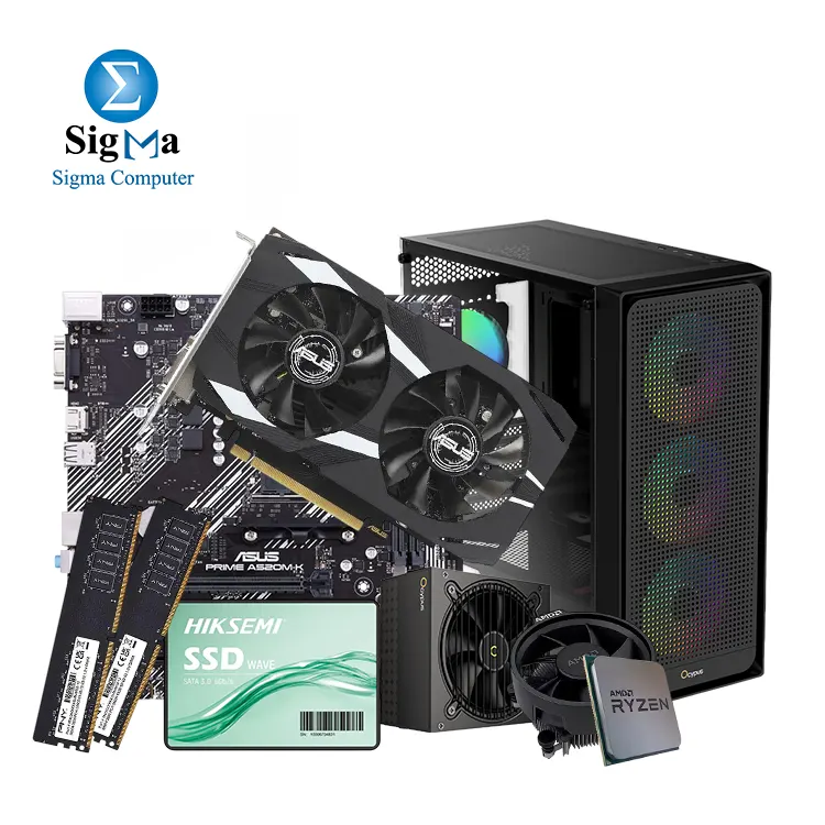 Bundle ASUS PRIME A620M-K + AMD Ryzen 5 8400F Tray with Fan