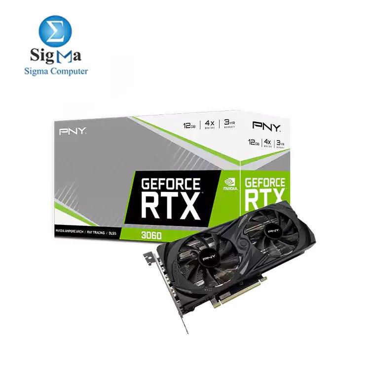 PNY GeForce RTX 3060 12GB UPRISING Dual Fan - Main view