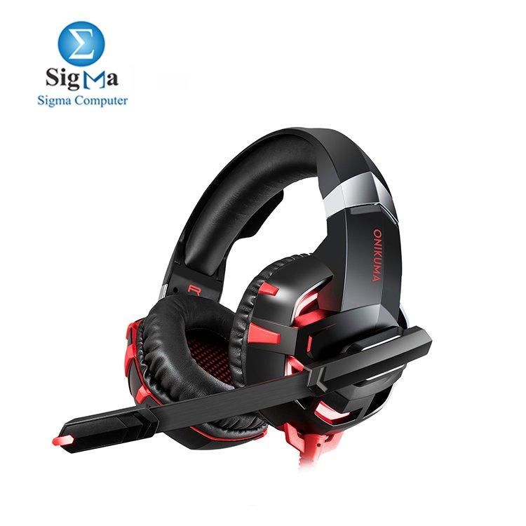 ONIKUMA K2 Pro (K2A) gaming headset red - Main view