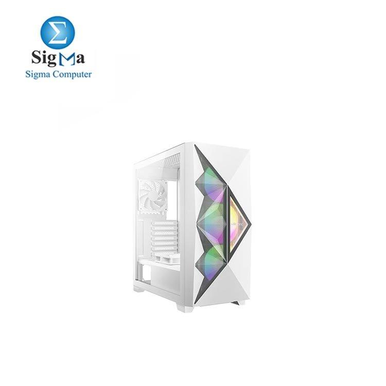 Antec DF800 Flux Mid Tower Gaming Cases 5fa ARGB White - Main view